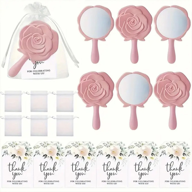 Beauty Flower Makeup - 1-20 takım pembe gül çiçekler makyaj