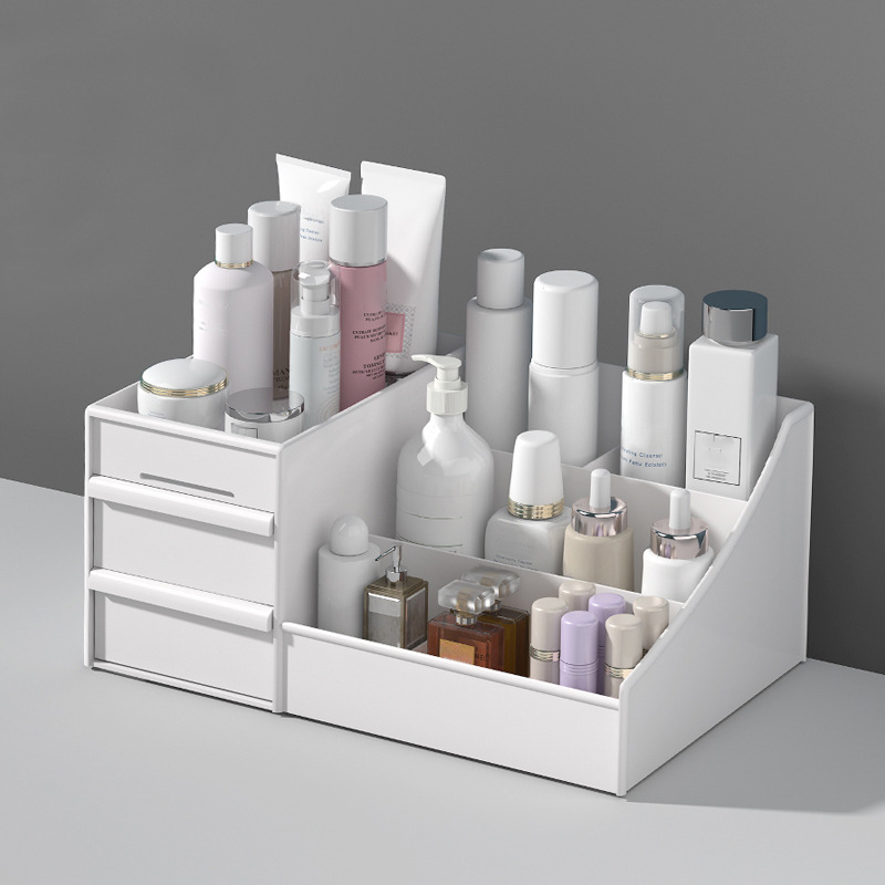 Beauty Makeup Desk - Büyük kapasiteli yeni çekmece makyaj kutusu