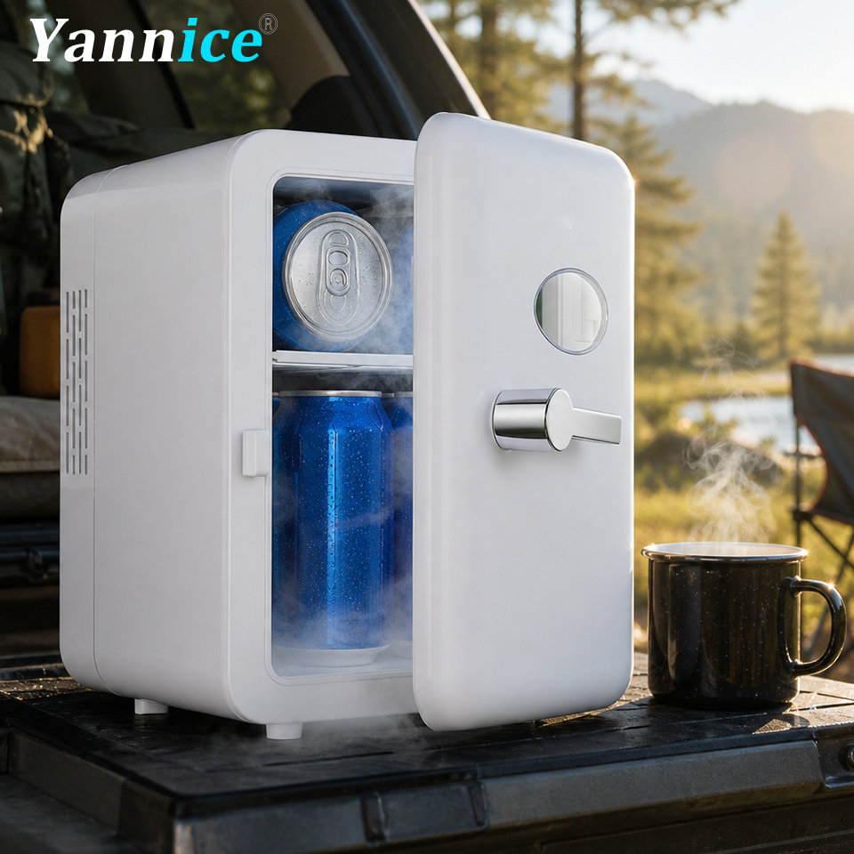 Beauty Makeup Fridge - 4L Taşınabilir Mini Güzellik Buzdolabı, Kulplu