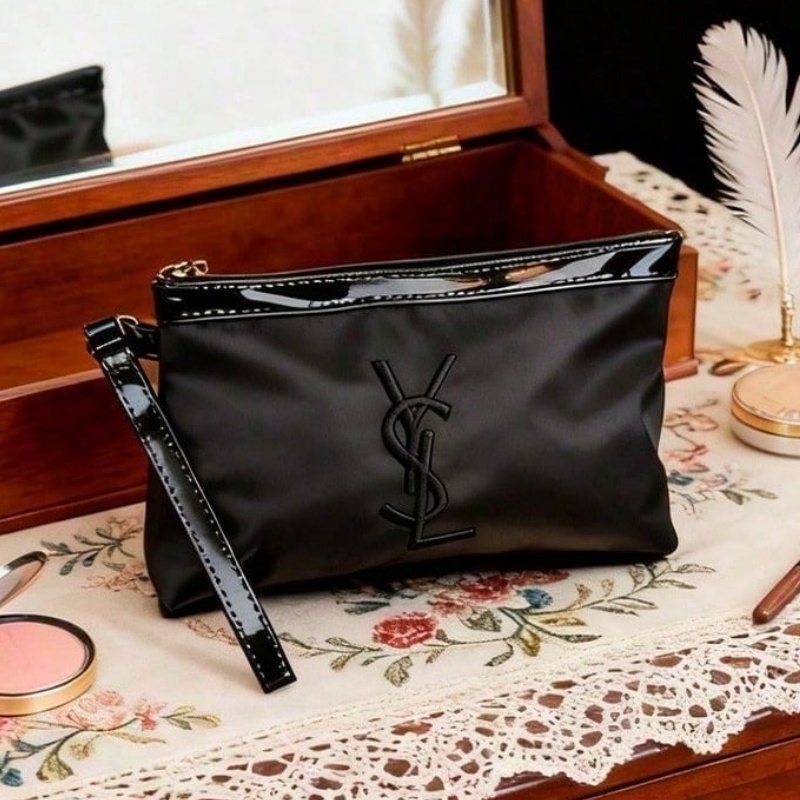 Ysl Beauty Makeup - YSL Klasik Kadın Kozmetik Çantası Lüks