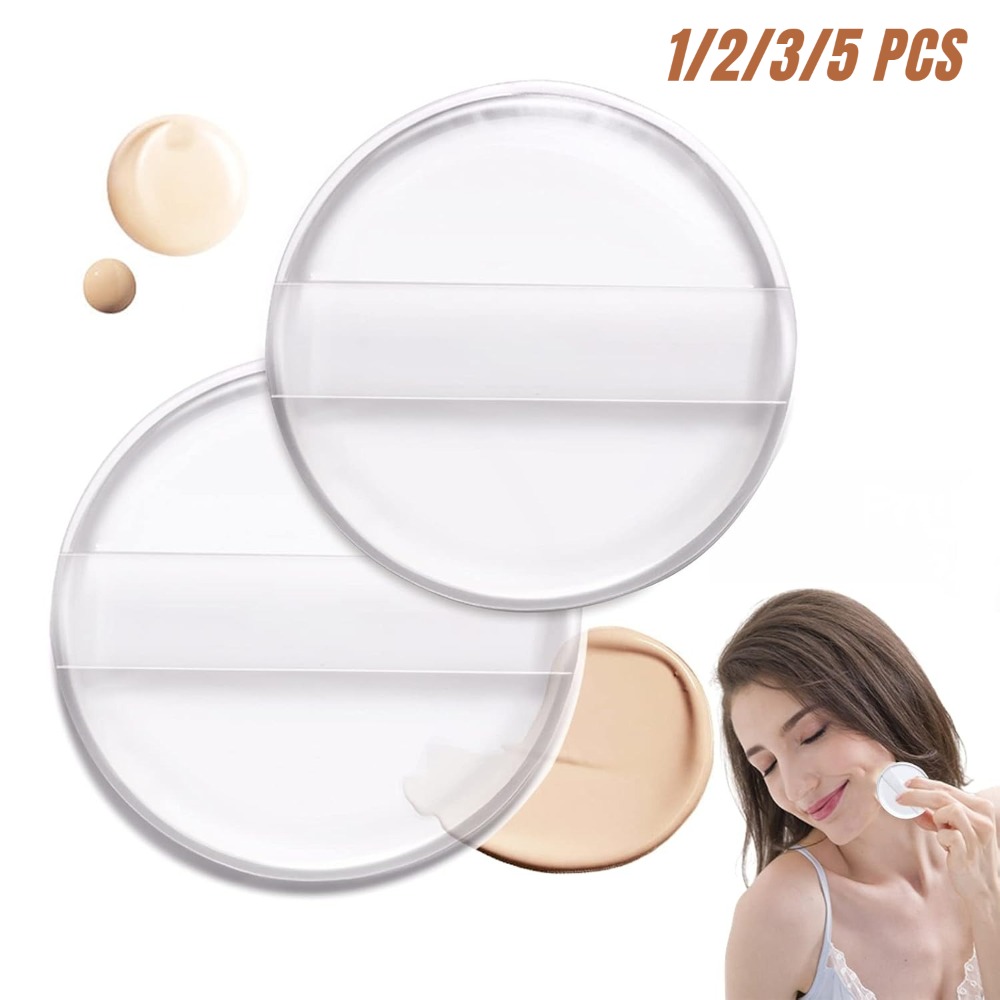 Beauty Bay Makeup - 1-5 adet silikon kozmetik puf yumuşak