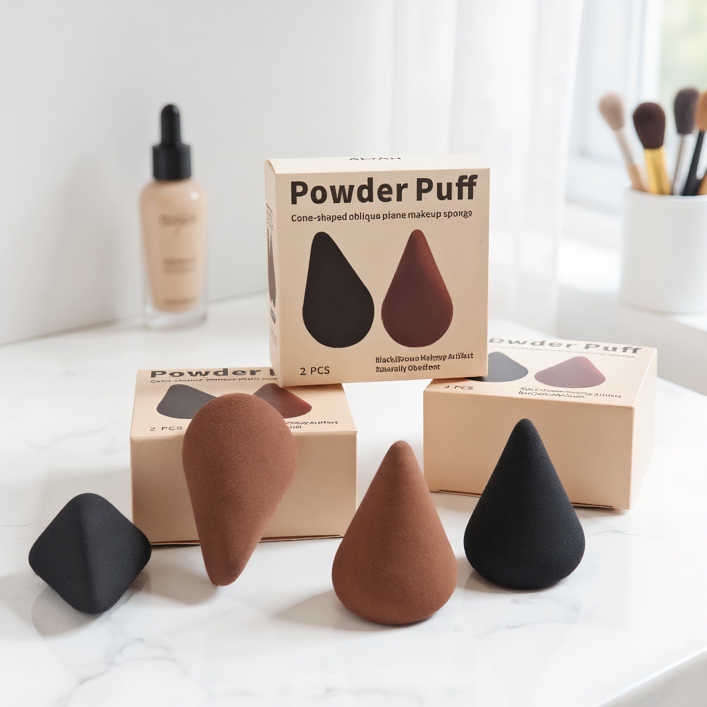 Beauty Blender In Makeup - Yeni Koni Şekilli Yumuşak Güzellik Karıştırma