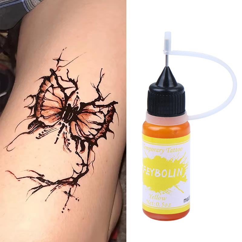 Beauty Juice Makeup - Doğal Meyve Suyu Geçici Dövme Mürekkebi