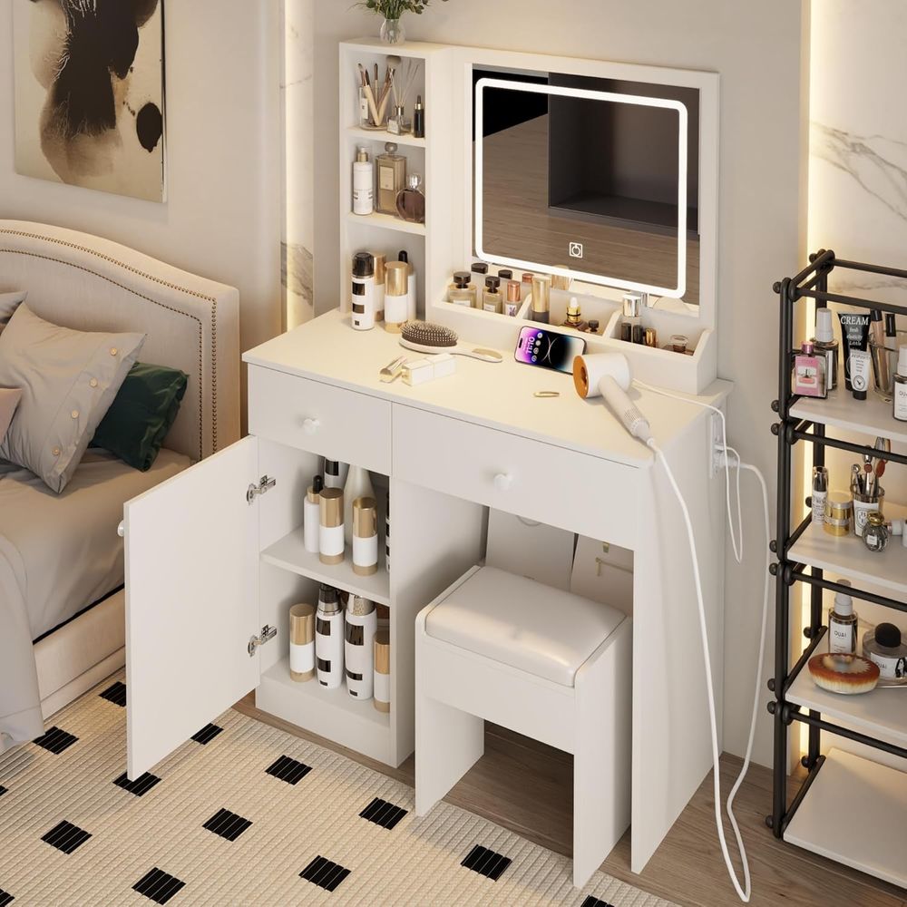 Dring Masa Seti, Büyük Depolam - Beauty Makeup Vanity Set incelemesi ve fiyatı