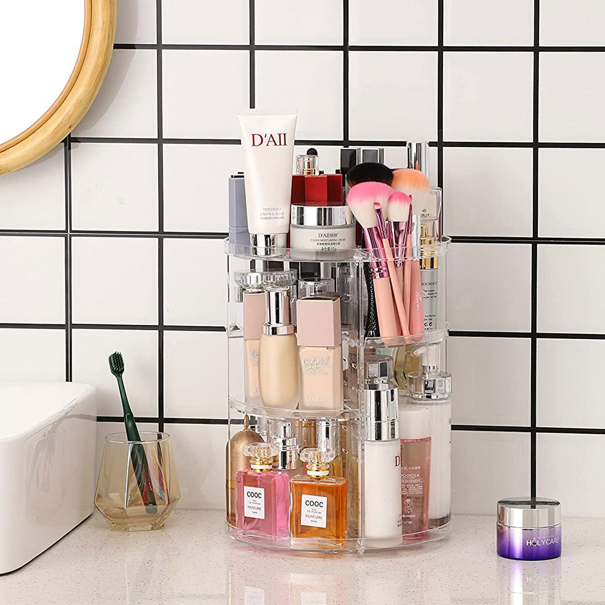 360 Derece Dönebilen Kozmetik  - Beauty Makeup Desk incelemesi ve fiyatı