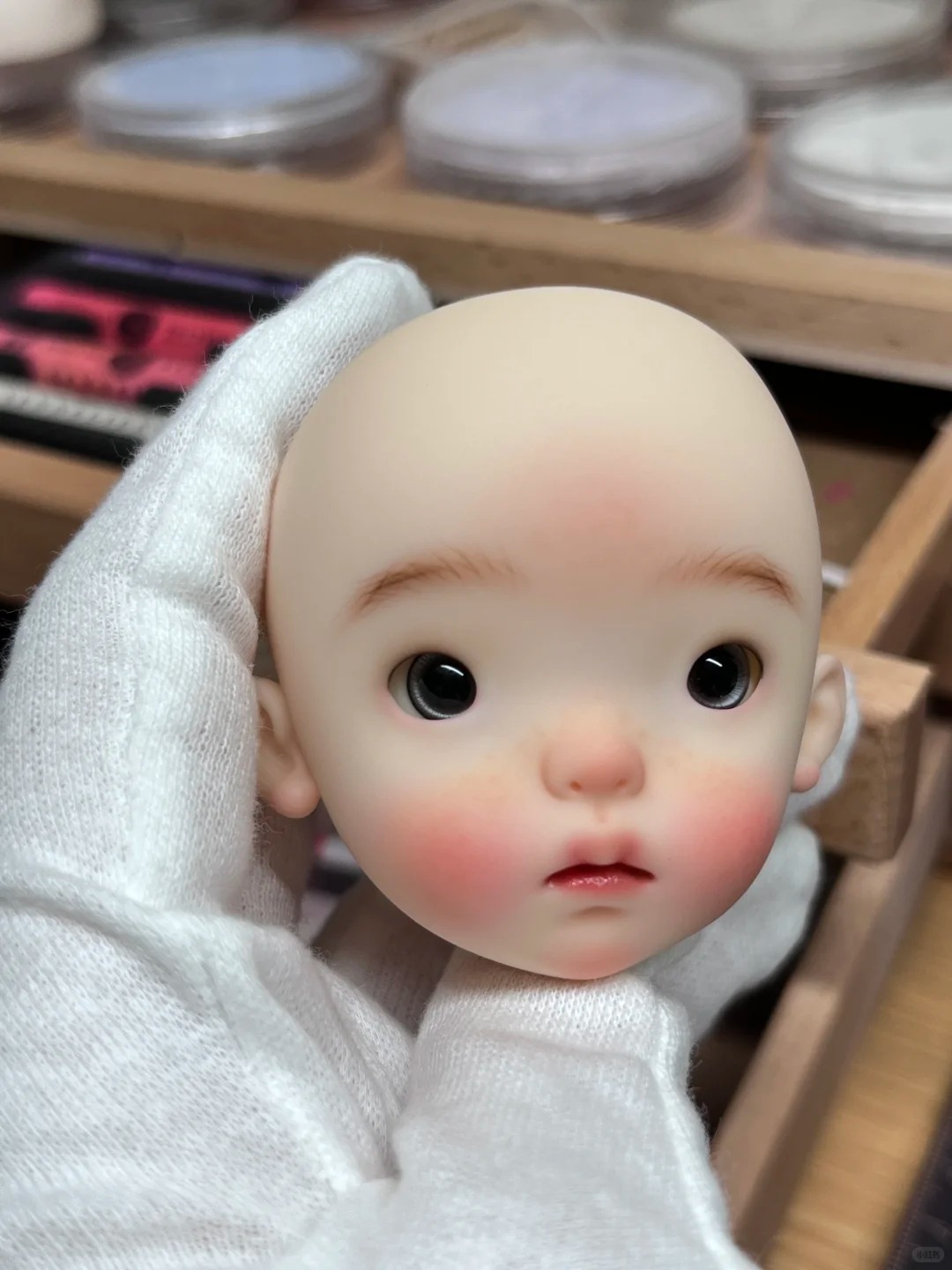 1/6 Ölçekli SD BJD Bebek Başı  - Just Beauty Makeup incelemesi ve fiyatı