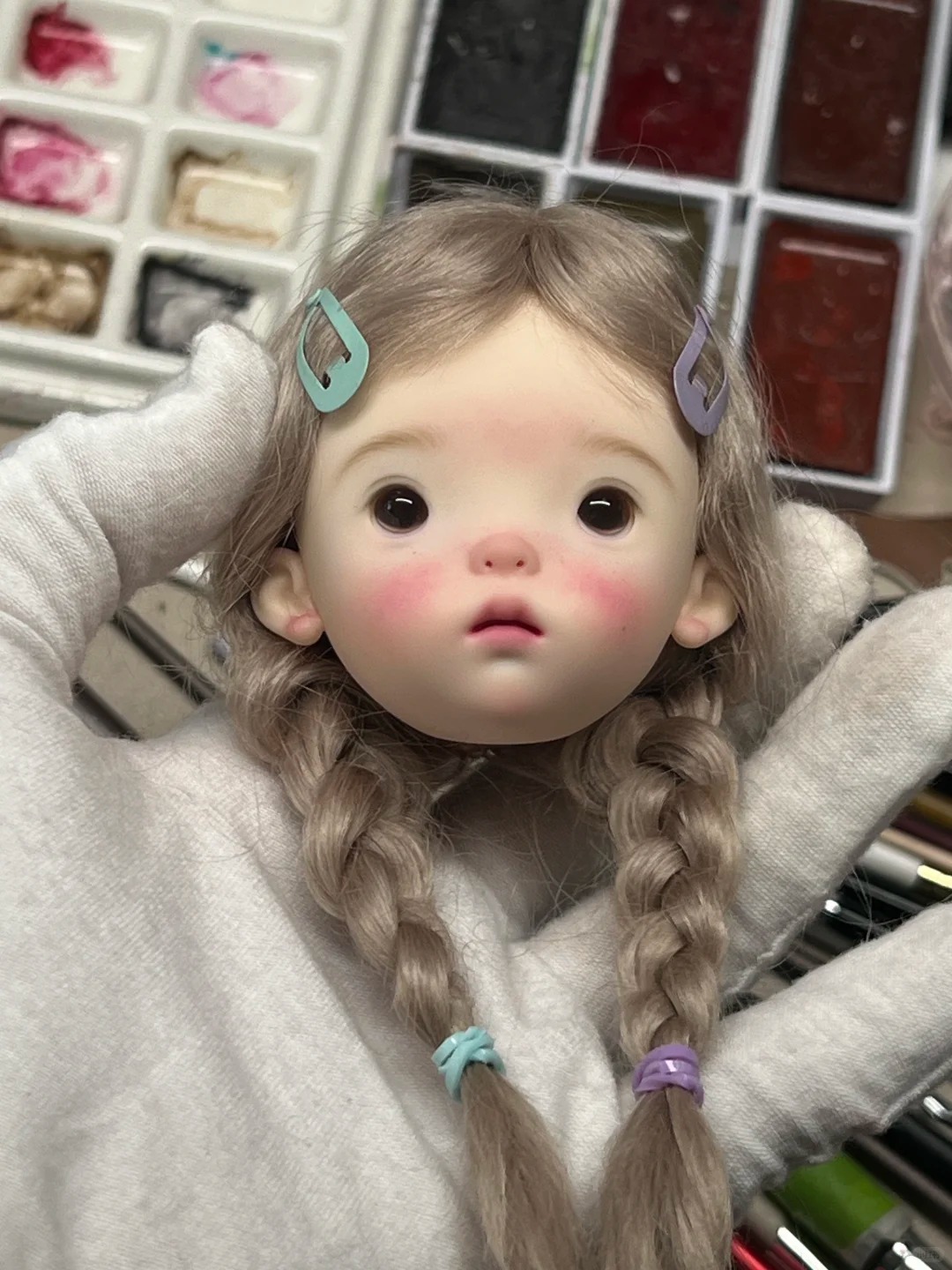 SD BJD Bebek 1/6 Landoudou Kaf - Just Beauty Makeup incelemesi ve fiyatı