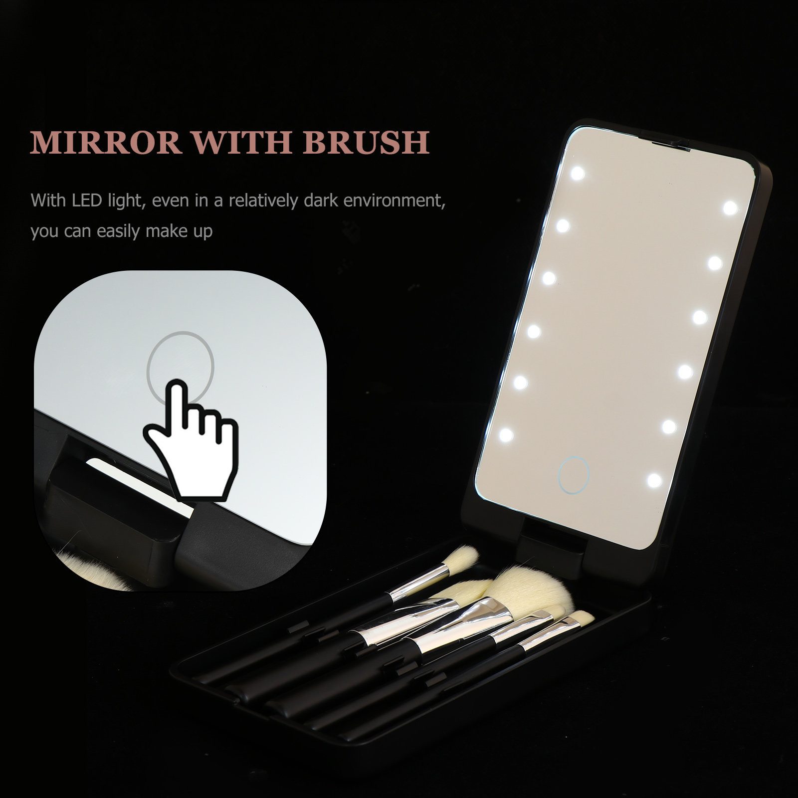 5 Parça LED Işıklı Makyaj Ayna - Beauty Makeup Vanity Set incelemesi ve fiyatı
