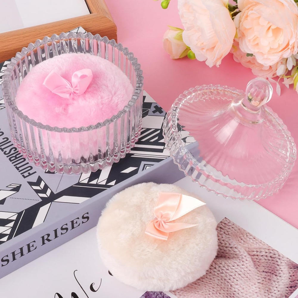 Cam Saklama Kutulu Pudra Puff' - Beauty Makeup Gift Sets incelemesi ve fiyatı