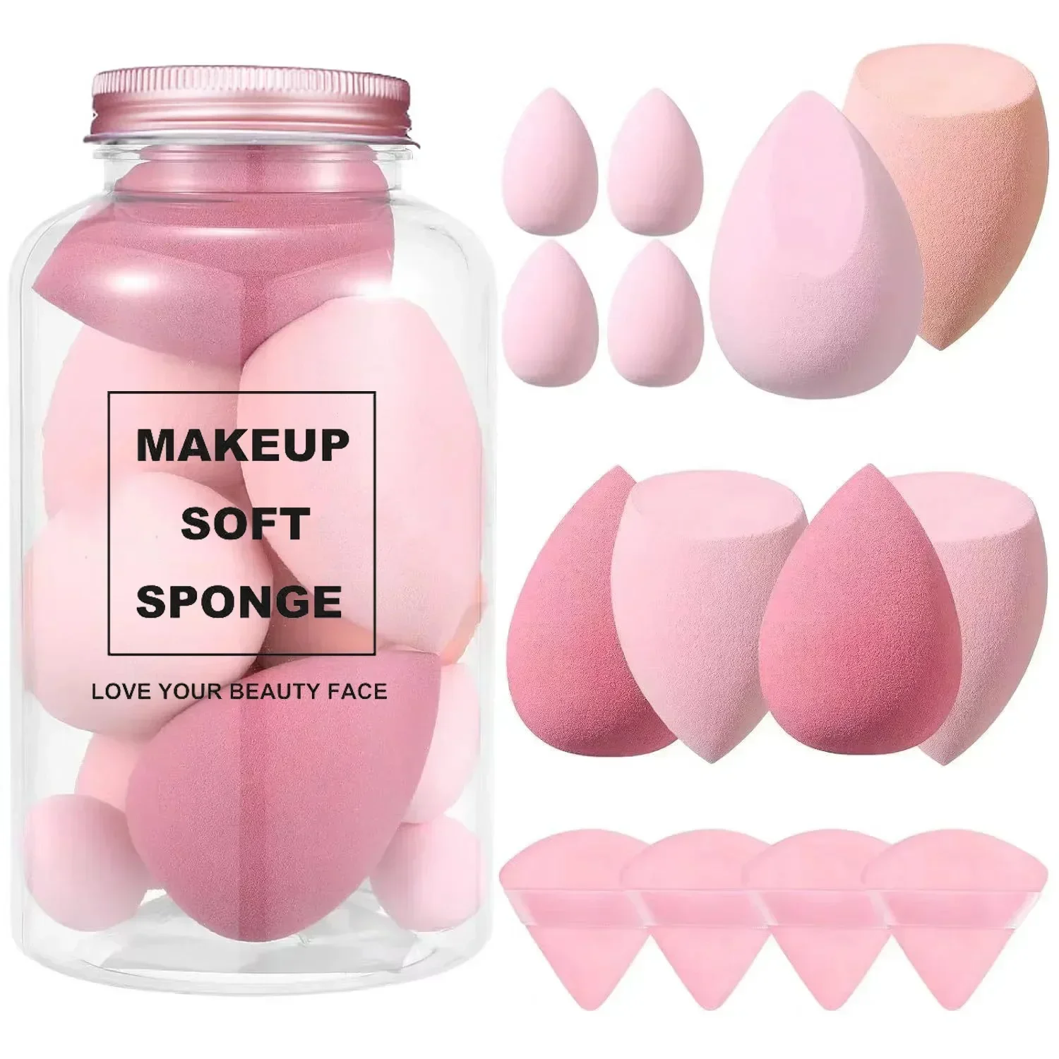 12/14 adet makyaj süngeri Blen - Beauty Blender In Makeup incelemesi ve fiyatı