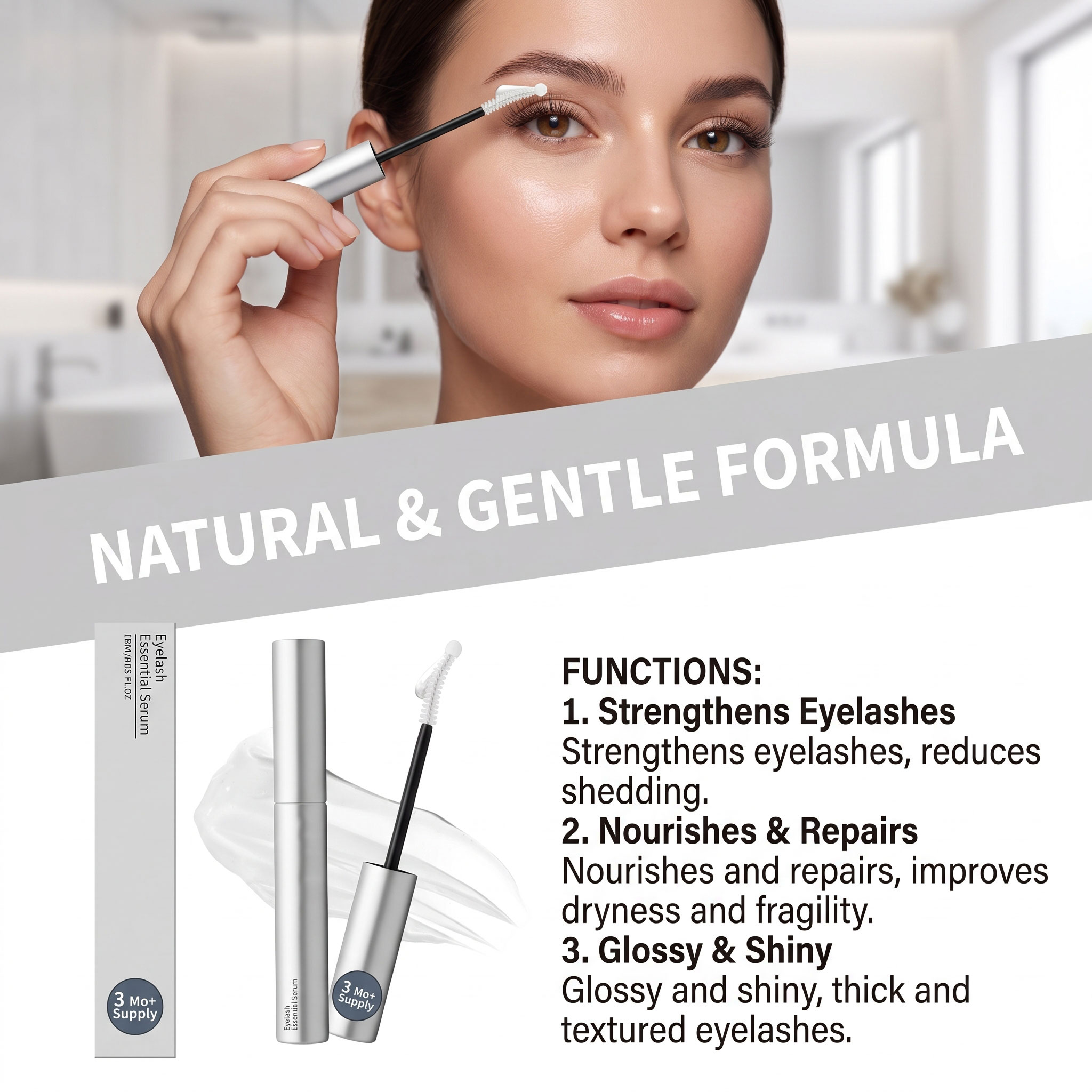 Kirpik ve Kaş Çift Amaçlı Seru - Lash Serum Growth incelemesi ve fiyatı