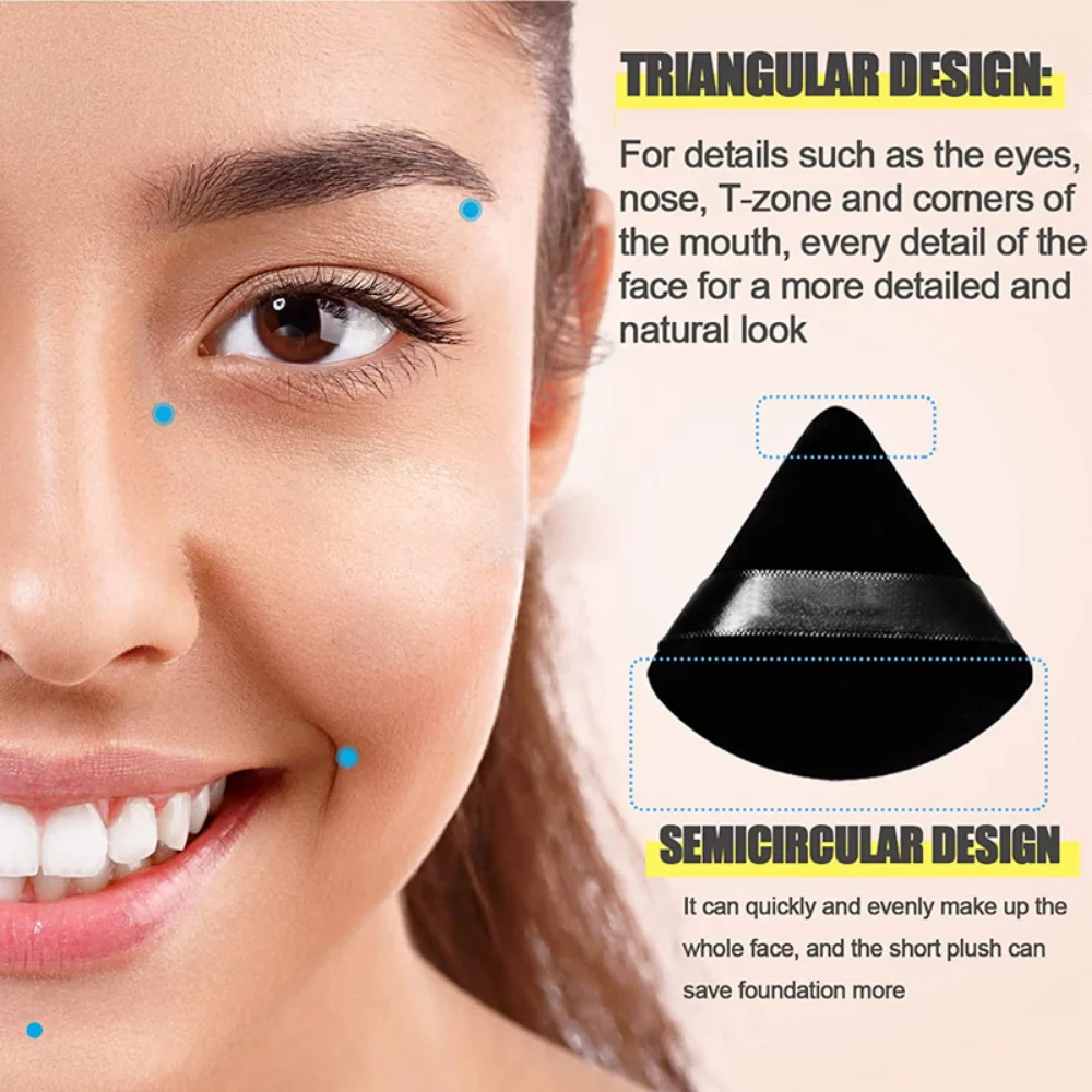 2/6 adet üçgen toz puf yüz mak - Beauty Blender In Makeup incelemesi ve fiyatı